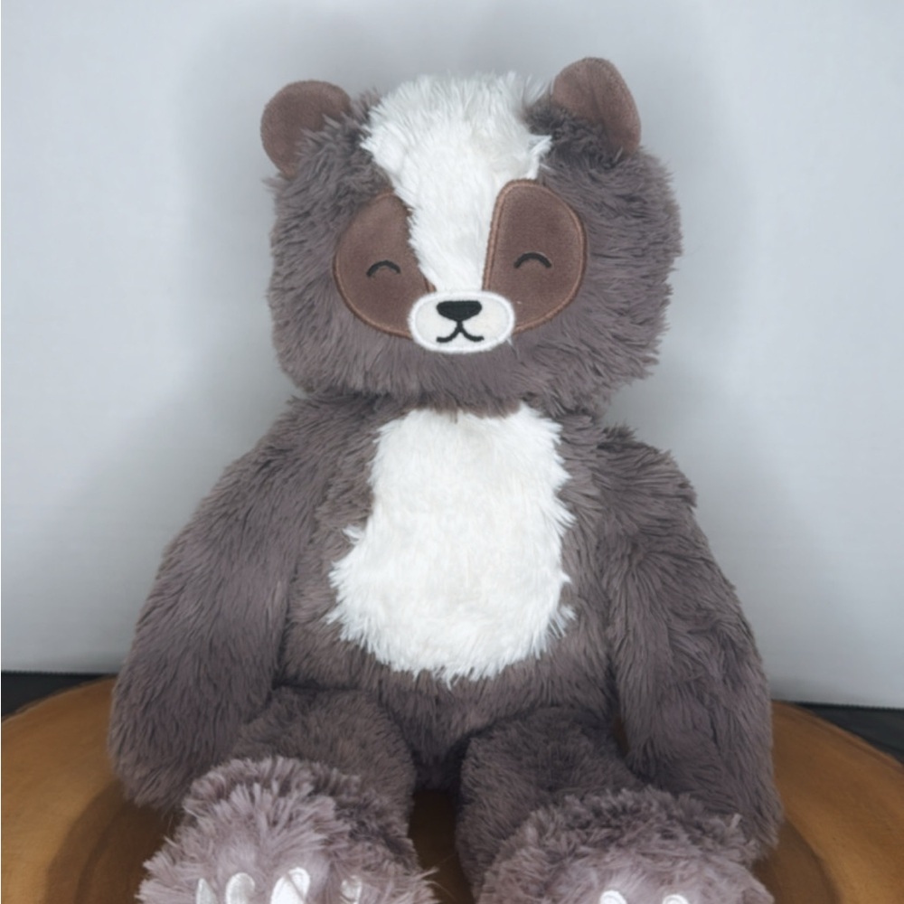 Slumberkins Chocolate Badger Kin | Emotional Courage Collection | Retired